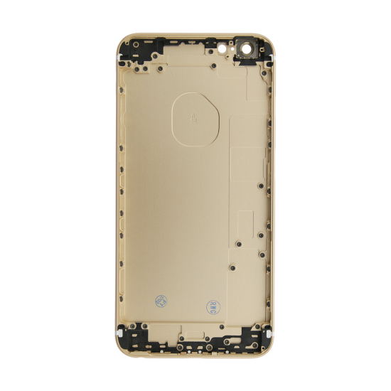 iPhone 12 Pro Max Rear Case - Gold (No Logo) - Click Image to Close