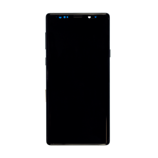 Samsung Galaxy Note 9 LCD and Screen Assembly with Frame - Midnight Black (Premium) - Click Image to Close