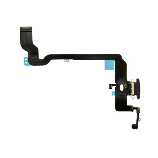 iPhone XS Charging Port Flex Cable - Space Gray - Click Image to Close