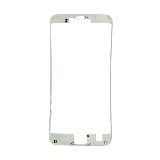 iPhone 12 Pro Max Front Frame with Hot Glue - White - Click Image to Close