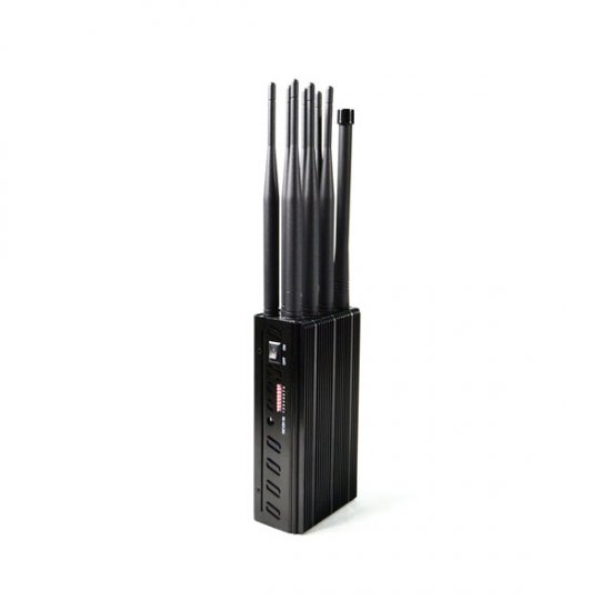 New Arrival Plus 8 Antennas Portable Cell Phone Jammer - Click Image to Close