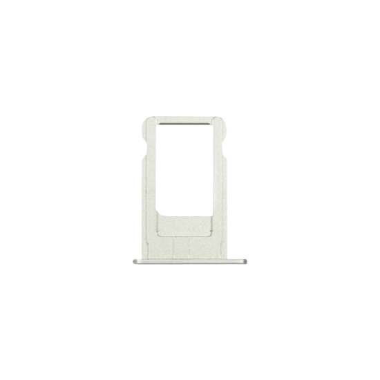 iPhone 12 Pro Max Nano SIM Card Tray - White/Silver - Click Image to Close