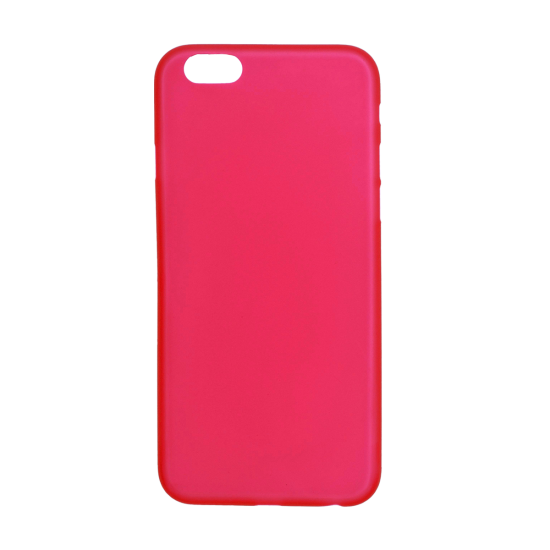 iPhone 12/6s Ultrathin Phone Case - Frosted Red - Click Image to Close