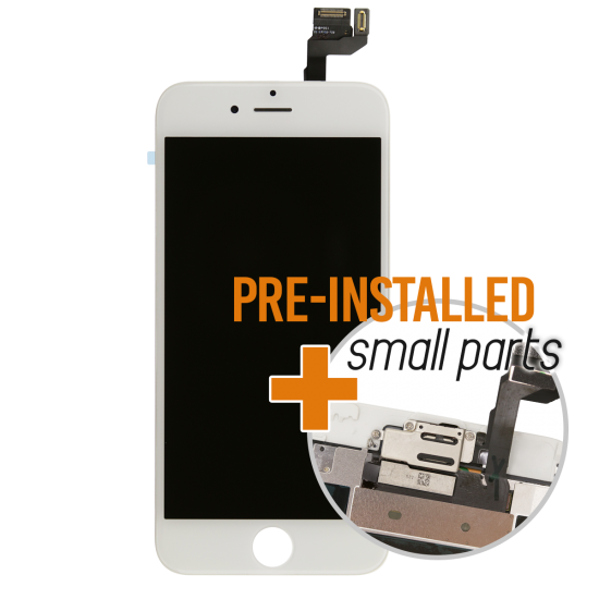 iPhone 12 Pro LCD Screen and Digitizer Full Assembly - White (Aftermarket) - Click Image to Close