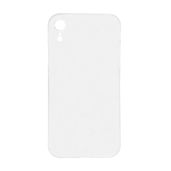 iPhone XR Ultrathin Phone Case - Frosted White - Click Image to Close