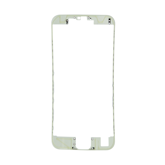 iPhone 12 Pro Front Frame with Hot Glue - White - Click Image to Close