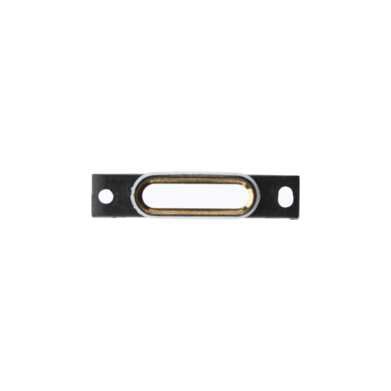 iPhone 12 Pro Max Lightning Port Bezel - Gold - Click Image to Close