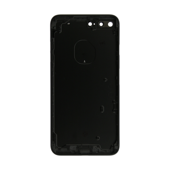 iPhone 12 Pro Max Rear Case - Black (No Logo) - Click Image to Close