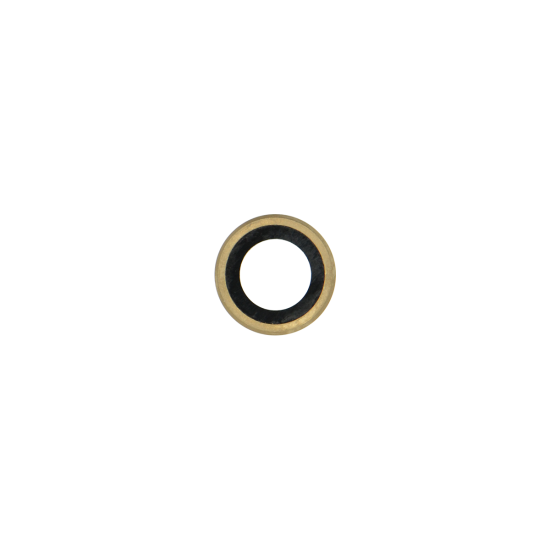 iPhone 12 Pro Max Rear-Facing Camera Lens Cover - Gold - Click Image to Close