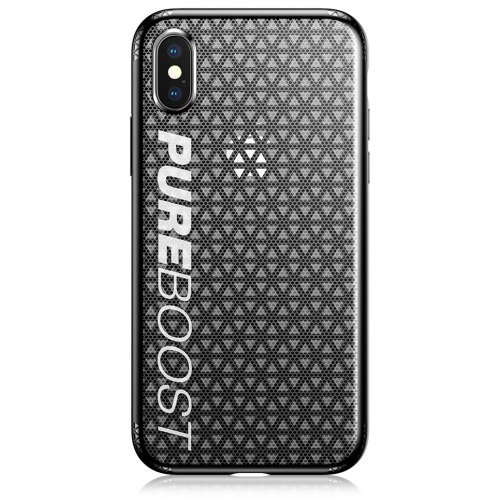 Baseus TPU Dirt-proof Protective Case for iPhone X - BLACK - Click Image to Close