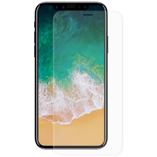 Hat - Prince Anti-fingerprint Hydrogel 0.1mm 3D Full Screen Film for 6.1 inch iPhone XR - TRANSPARENT - Click Image to Close