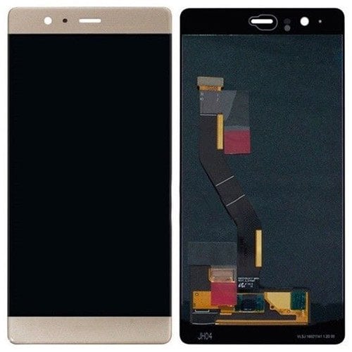 Simple Digitizer Full Assembly LCD Screen for HUAWEI P9 Plus - CHAMPAGNE GOLD - Click Image to Close