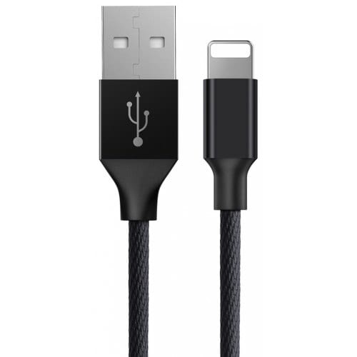 Baseus CALYW - C01 8 Pin Data Cable for iPhone 3M - BLACK - Click Image to Close