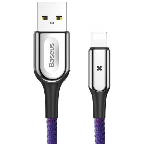 Baseus CALXD - A01 USB-A to 8 Pin Charge Cable - PURPLE - Click Image to Close