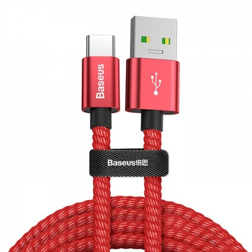 Baseus CATKC - A09 Type-C Fast Charging Cable - CHESTNUT RED - Click Image to Close