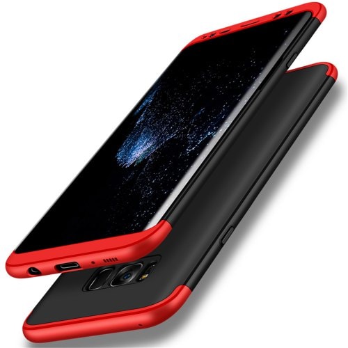 Case for Samsung S8 Shockproof Ultra-thin Full Body Cover Solid Hard PC - MULTI-A - Click Image to Close