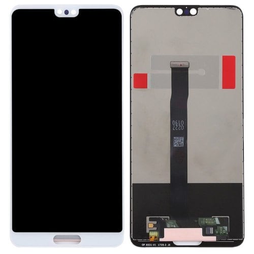LCD Display Touch Screen Digitizer for Huawei Honor P20 - WHITE - Click Image to Close