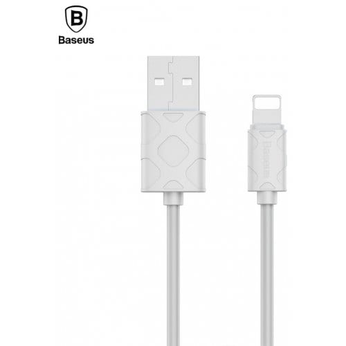 Baseus Yaven Series 1m Data Cable 8 Pin Interface - WHITE - Click Image to Close