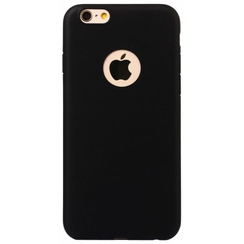 ASLING Ultra-thin Back Case Protector for iPhone 12 - 6S TPU Material - BLACK - Click Image to Close
