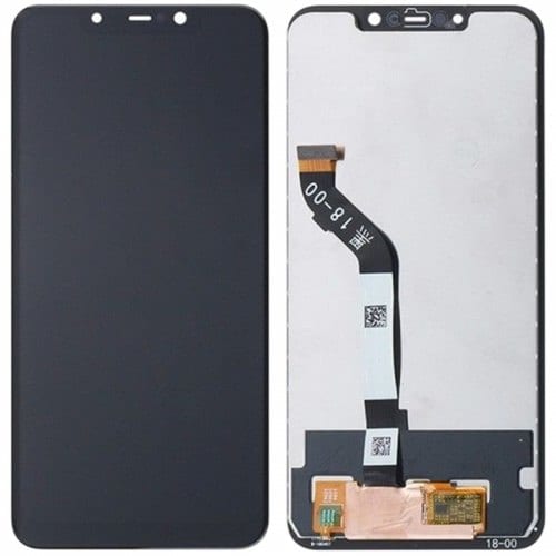 Original LCD Screen And Digitizer Full Assembly Repair Part Black for Xiaomi Pocophone F1 - BLACK - Click Image to Close