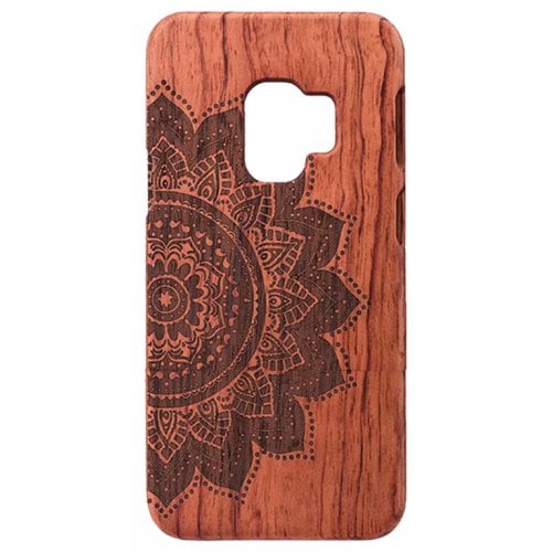 Wooden Material Luxury Drop Hard Shell Mobile Shell for Samsung S9 - #007 - Click Image to Close