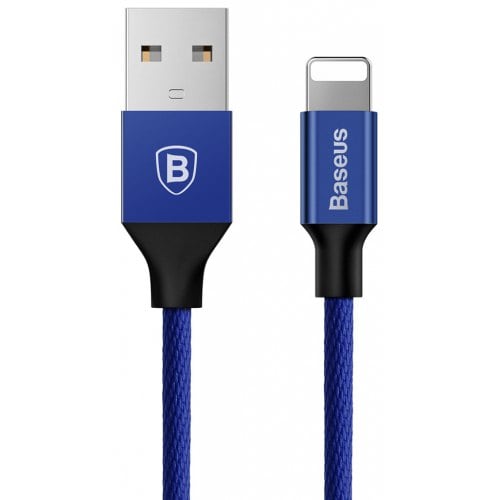 Baseus 2A 8 Pin Fast Charging and Data Transfer Cable 0.6m for iPhone XS - XR - XS MAX - CADETBLUE - Click Image to Close