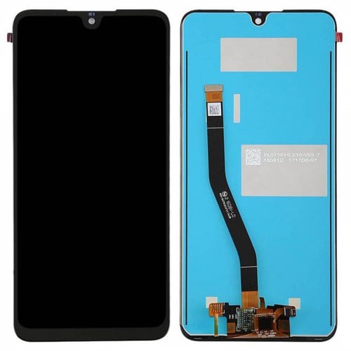 LCD Phone Screen Digitizer Full Assembly for Huawei Honor 8X Black - BLACK - Click Image to Close