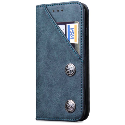 Protective Cover Case with Stand for iPhone X - BLUE JAY - Click Image to Close