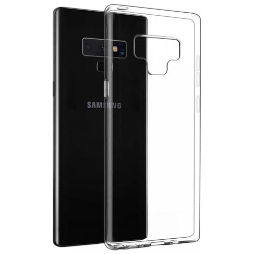 Transparent Soft TPU Case Cover for Samsung Galaxy Note 9 - TRANSPARENT - Click Image to Close
