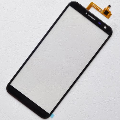 OUKITEL 5.5 Inch Sensor Digitizer for Oukitel C8 Touch Screen - BLACK - Click Image to Close