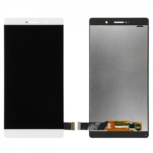 LCD Phone Screen Digitizer Full Assembly for Huawei P8 Max - WHITE - Click Image to Close