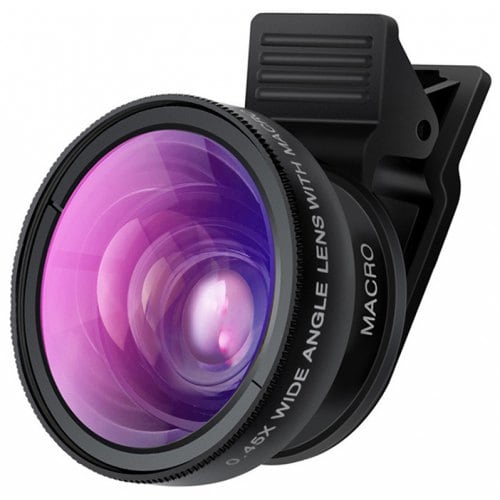 0.45X Macro Lens for Phone - BLACK - Click Image to Close