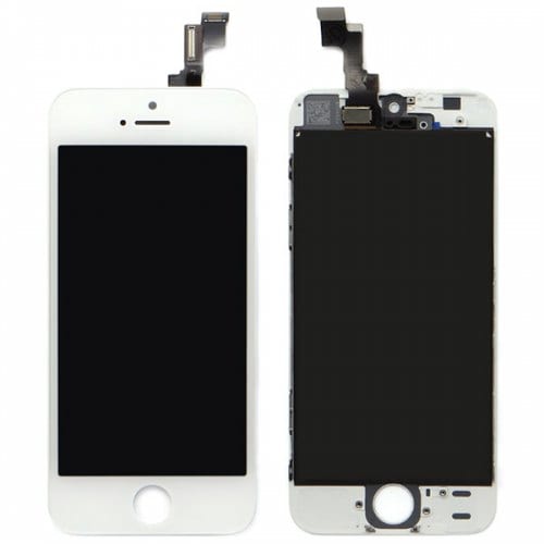 Screen Assembly For iPhone 5S - WHITE - Click Image to Close