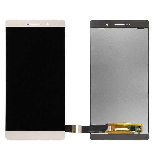 LCD Phone Screen and Digitizer Full Assembly for Huawei P8 Max - CHAMPAGNE GOLD - Click Image to Close