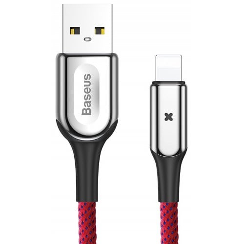 Baseus CALXD - B01 USB-A to 8 Pin Charge Cable - RED - Click Image to Close