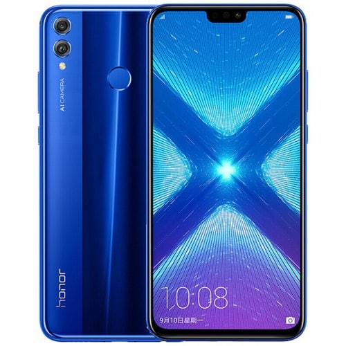 HUAWEI Honor 8X 6.5 inch 4G Phablet English and Chinese Version - BLUE - Click Image to Close