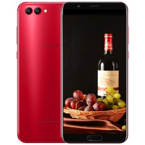 HUAWEI Honor V10 4G Phablet 128GB ROM International Version - RED - Click Image to Close