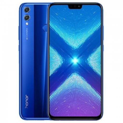 HUAWEI Honor 8X 4G Phablet Global Version - BLUE - Click Image to Close