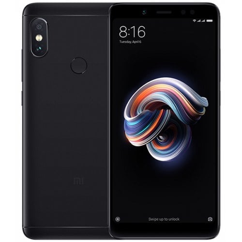 Xiaomi Redmi Note 5 4G Phablet Global Version - BLACK - Click Image to Close