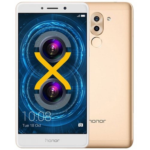 Huawei Honor 6X 4G Phablet Global Version - GOLDEN - Click Image to Close