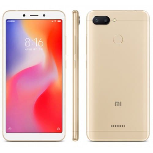 Xiaomi Redmi 6 4G Smartphone English and Chinese Version - CHAMPAGNE - Click Image to Close