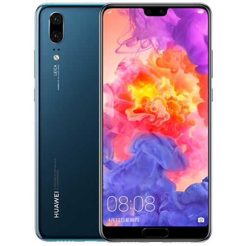 HUAWEI P20 4G Phablet English and Chinese Version - BLUE JAY - Click Image to Close