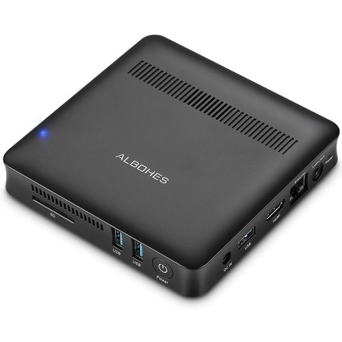 ALBOHES V9 MINI PC with Dual-band WiFi - BLACK - Click Image to Close