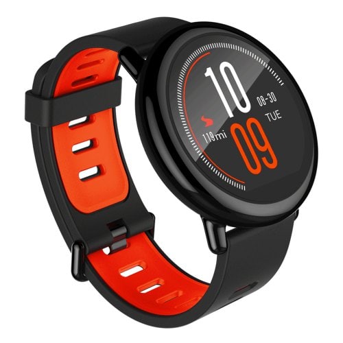 Xiaomi AMAZFIT Heart Rate Sports Smartwatch - BLACK - Click Image to Close