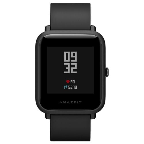 Original Xiaomi Huami AMAZFIT Smartwatch - BLACK - Click Image to Close