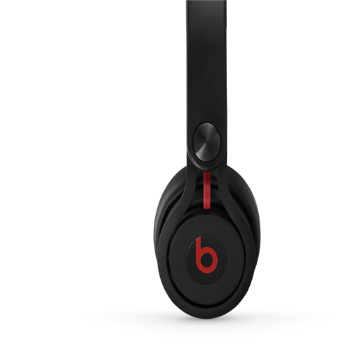 Beats By Dr Dre Mixr Over-Ear Black Headphones - Click Image to Close