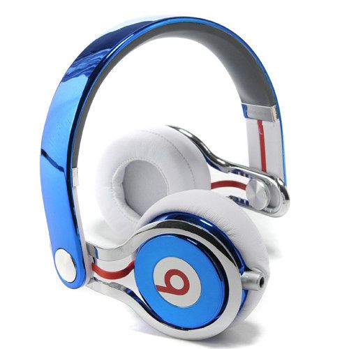 Beats By Dr Dre Mixr High Performance Headphones Navy Blue - Click Image to Close