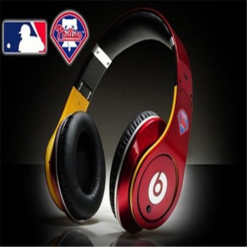 Beats By Dre Studio MLB Edition Headphones Philadelphia Phillies - Click Image to Close