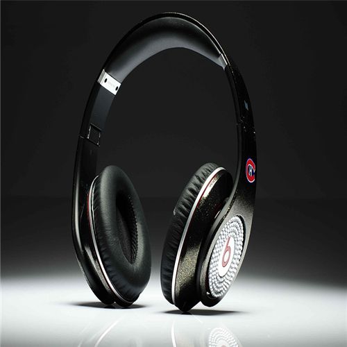 Beats By Dre Studio NFL Edition Headphones Canadian team With the Diamond - Click Image to Close