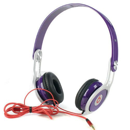 Beats By Dr Dre Mixr Mini Headphones Purple - Click Image to Close